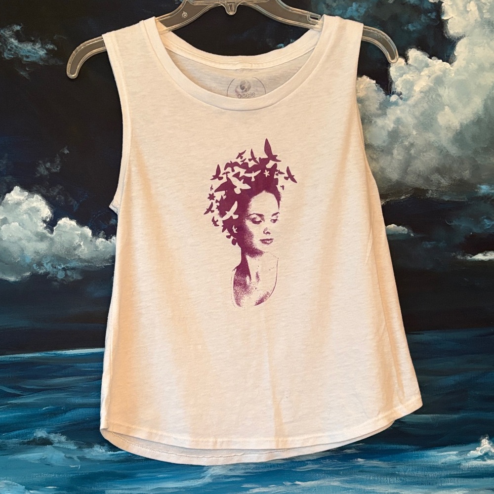 Oiselle Bird Girl Muscle Tank